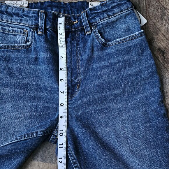 La Vie Rebecca Taylor High Rise Medium Wash Classic Denim Jeans Size 25 $195 - Picture 6 of 10